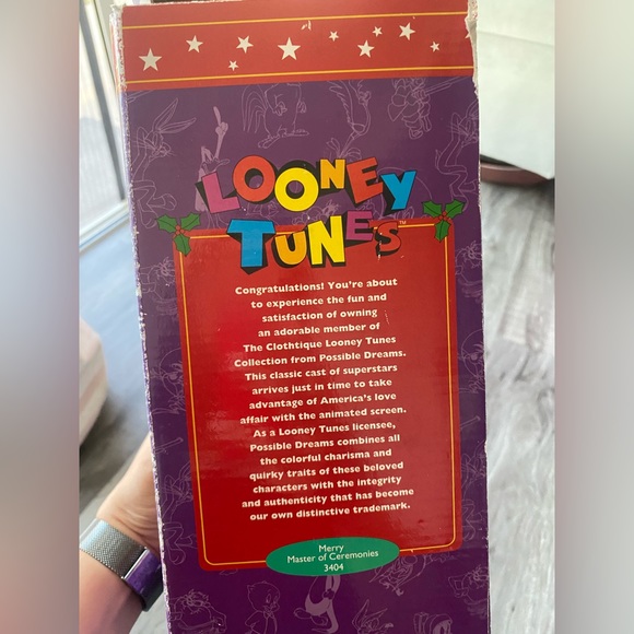 NWOT Vintage 1997 Very Rare The Clothtique Collection Loony Tunes Elmer Fudd - Picture 6 of 13